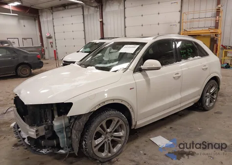 2016 Audi Q3 2.0T Premium Plus из США, поврежденный, VIN WA1GFCFS9GR002613